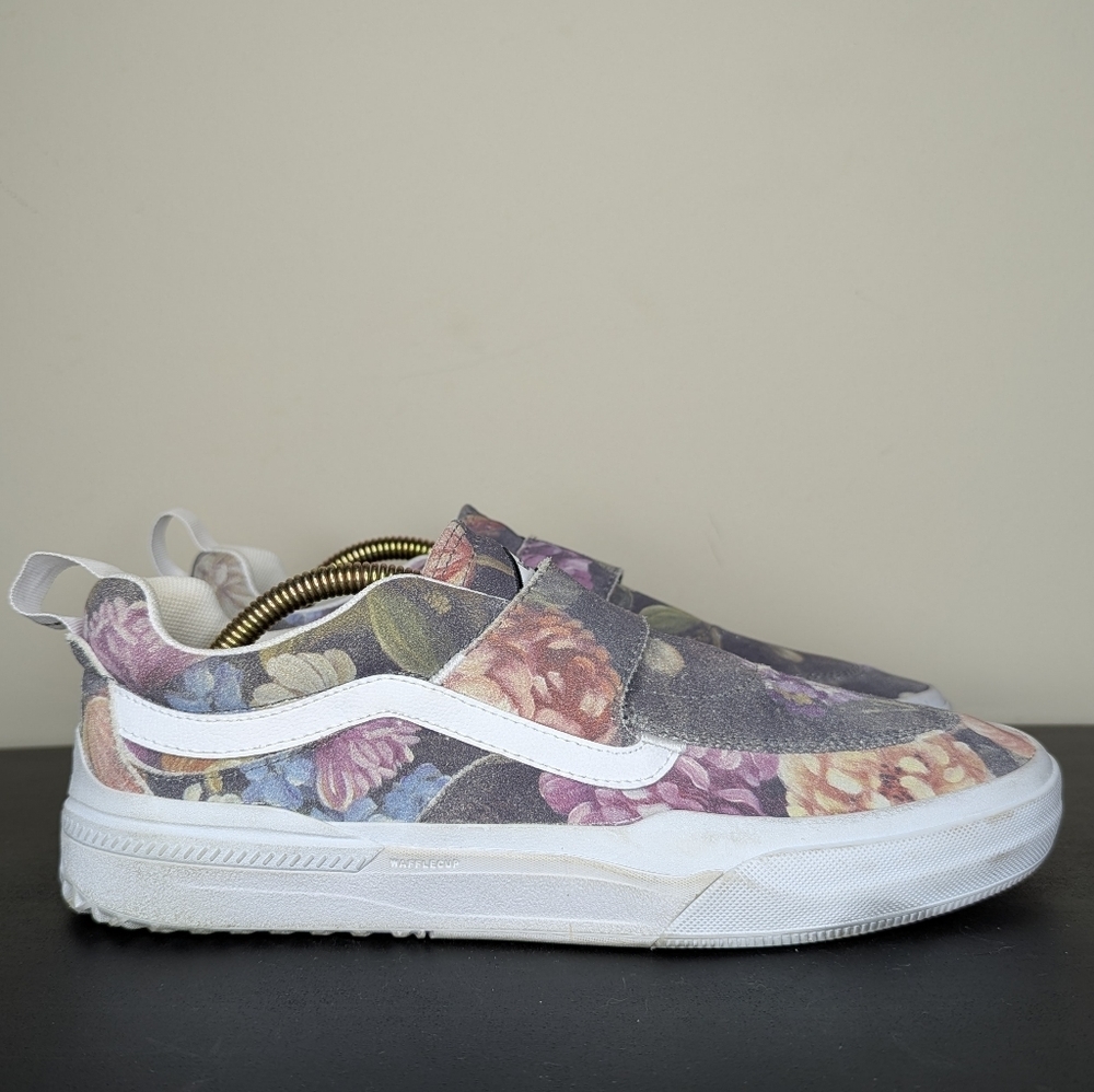 Vans Floral Canvas Low-Top Sneakers